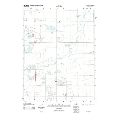 2010 Map of Gowanda, 2010 Print