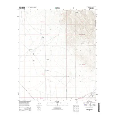 2013 Map of Gowdy Ranch, 2013 Print