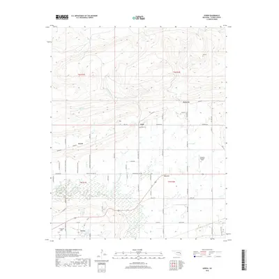 2018 Map of Gowen, 2018 Print