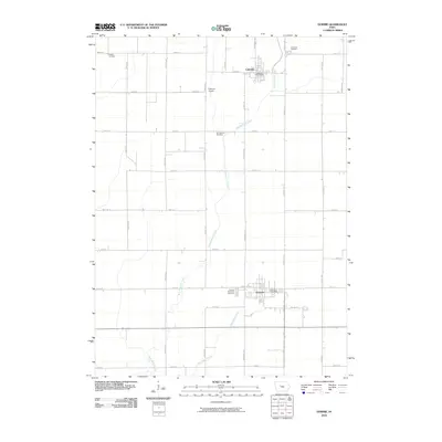 2010 Map of Gowrie, 2010 Print