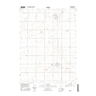 2015 Map of Gowrie, 2015 Print