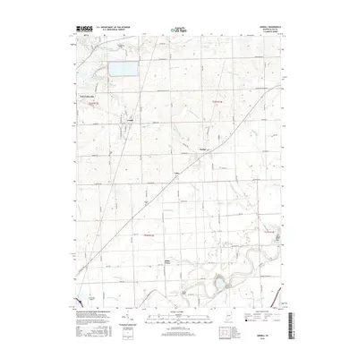 2016 Map of Grabill, 2016 Print