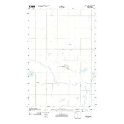2011 Map of Grace City, 2011 Print