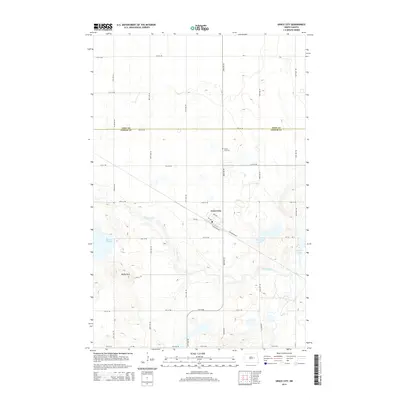 2014 Map of Grace City, 2014 Print