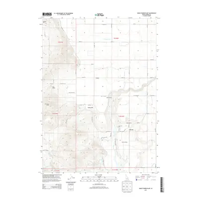 2013 Map of Grace Power Plant, 2013 Print