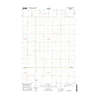 2016 Map of Gracelock NE, 2016 Print