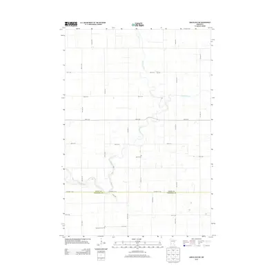 2013 Map of Gracelock NW, 2013 Print