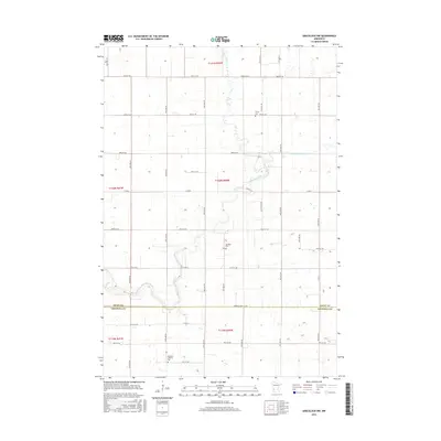 2016 Map of Gracelock NW, 2016 Print
