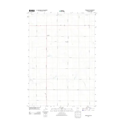 2013 Map of Gracelock SW, 2013 Print