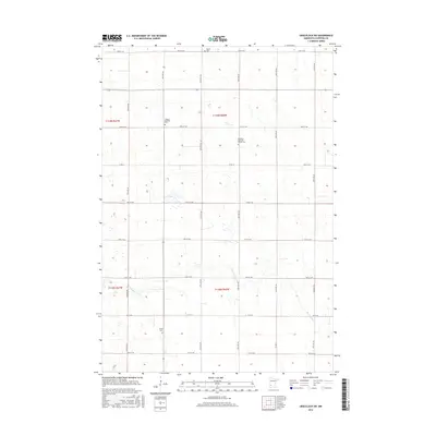 2016 Map of Gracelock SW, 2016 Print