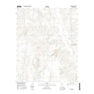 2016 Map of Gracemont, 2016 Print