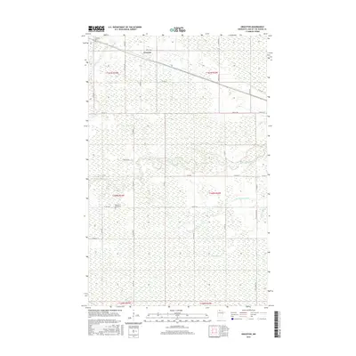 2016 Map of Graceton, 2016 Print