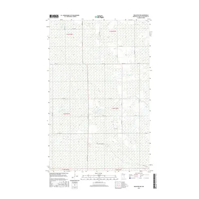 2016 Map of Graceton NW, 2016 Print