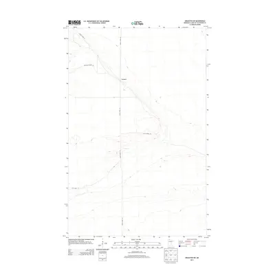 2013 Map of Graceton SW, 2013 Print