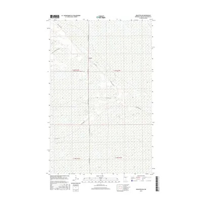 2016 Map of Graceton SW, 2016 Print