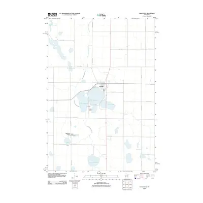 2010 Map of Graceville, 2010 Print