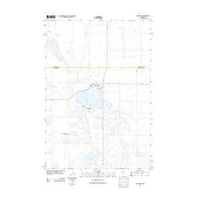 2013 Map of Graceville, 2013 Print