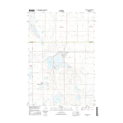 2016 Map of Graceville, 2016 Print