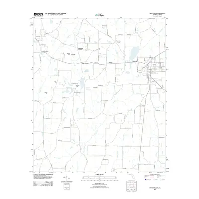 2012 Map of Graceville, 2012 Print