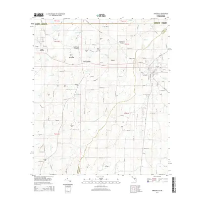 2015 Map of Graceville, 2015 Print