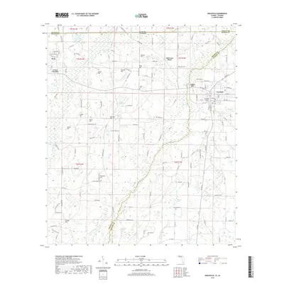 2018 Map of Graceville, 2018 Print