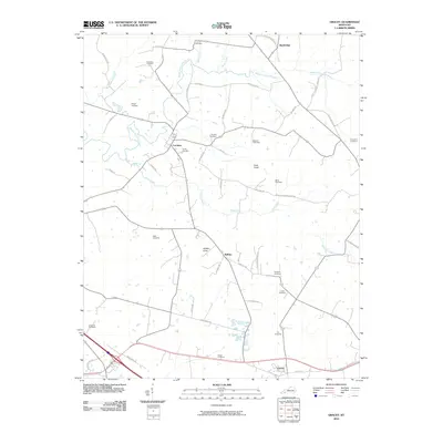 2010 Map of Gracey, 2010 Print