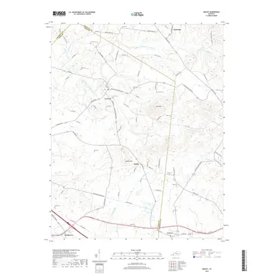 2019 Map of Gracey, 2019 Print