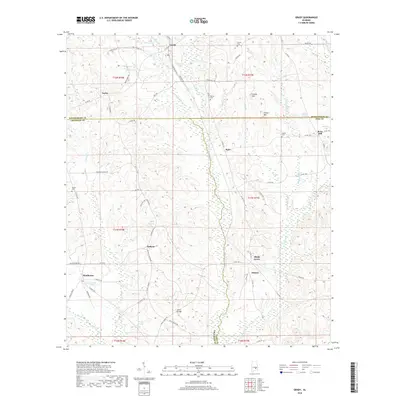 2018 Map of Grady, 2018 Print