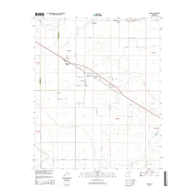 2014 Map of Grady, 2014 Print