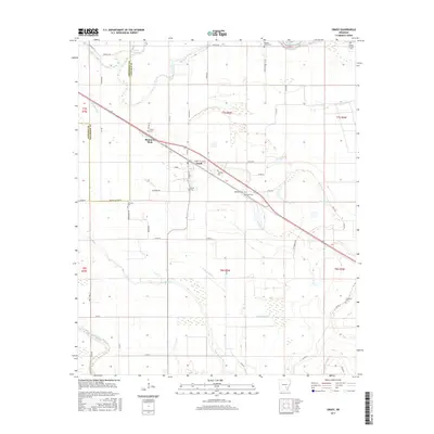 2017 Map of Grady, 2017 Print