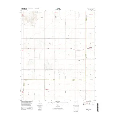 2013 Map of Grady SW, 2013 Print