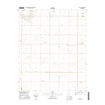 2017 Map of Grady SW, 2017 Print