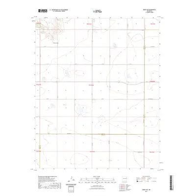 2023 Map of Grady SW, 2023 Print