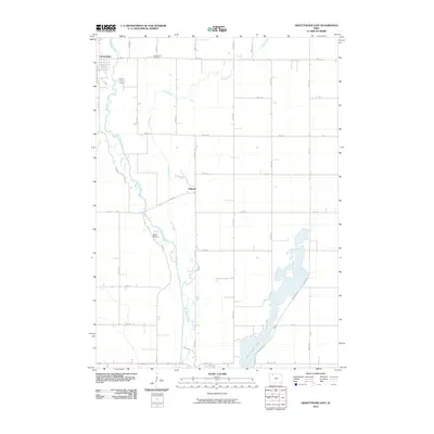 2010 Map of Graettinger East, 2010 Print