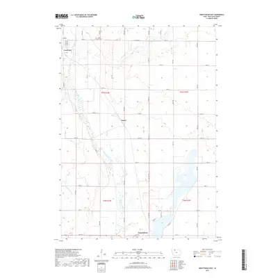 2018 Map of Graettinger East, 2018 Print
