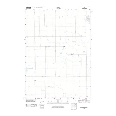 2010 Map of Graettinger West, 2010 Print