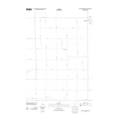 2013 Map of Graettinger West, 2013 Print