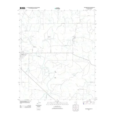 2012 Map of Graford East, 2012 Print