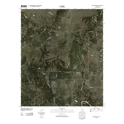 2010 Map of Graford West, 2010 Print