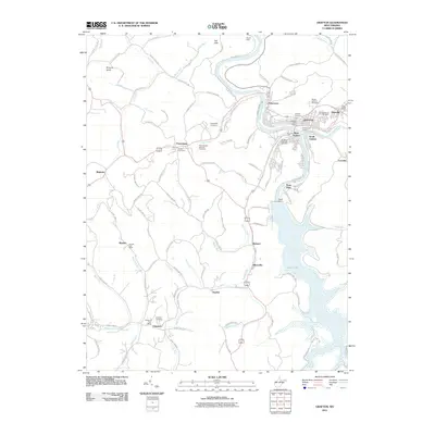 2011 Map of Grafton, 2011 Print