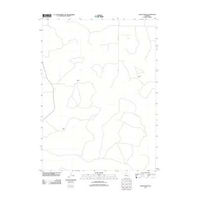 2011 Map of Gragg Ranch, 2011 Print