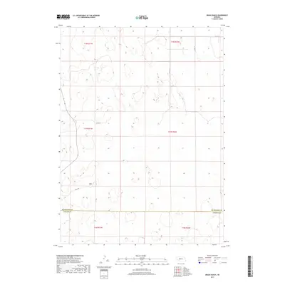 2017 Map of Gragg Ranch, 2017 Print