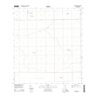 2015 Map of Graham Marsh, 2015 Print