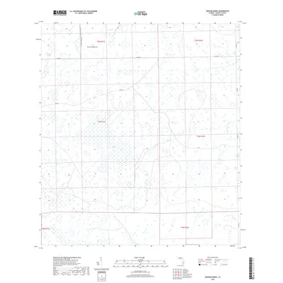 2018 Map of Graham Marsh, 2018 Print