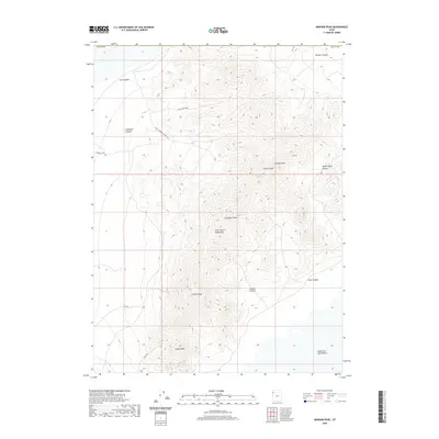 2020 Map of Graham Peak, 2020 Print