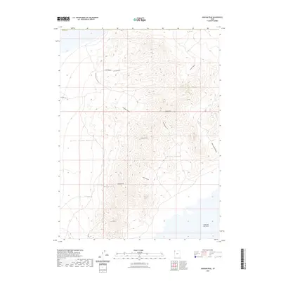 2023 Map of Graham Peak, 2023 Print