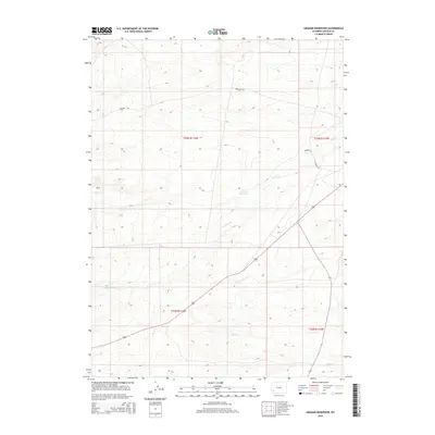 2015 Map of Graham Reservoir, 2015 Print