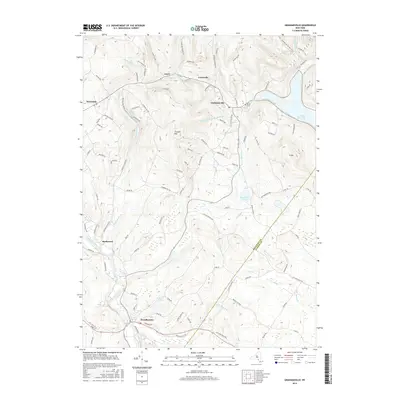 2016 Map of Grahamsville, 2016 Print