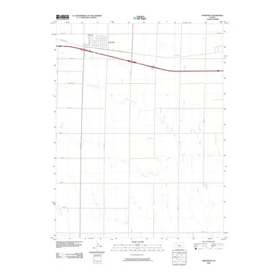 2009 Map of Grainfield, 2009 Print
