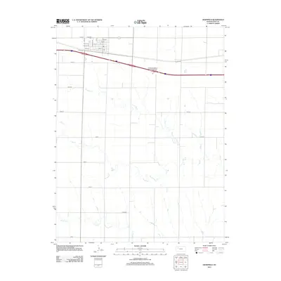 2012 Map of Grainfield, 2012 Print